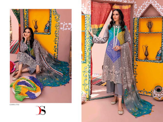 Deepsy Suits Chunri 22-2 Wholesale Cotton Pakistani Salwar Suits Catalog